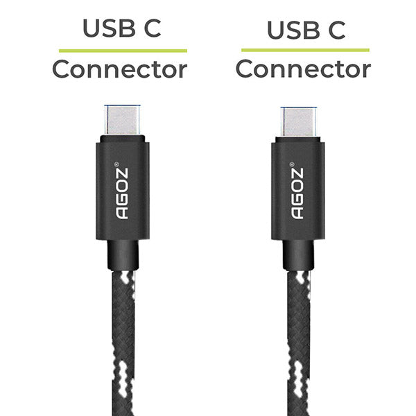4 inch USB-C to USB-C Cable Fast Charger for CAT