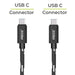 4 inch USB-C to USB-C Cable Fast Charger for CAT