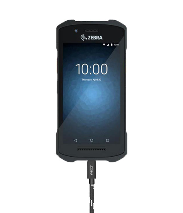 Zebra USB-A to USB-C communications and charging cable, 1 meter long Zebra USB-A to USB-C communications and charging cable, 1 meter long